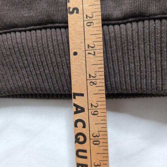 Vintage Marvin Richards Brown Full Zip Sweater Sherpa Lining Heavyweight, Large - Picture 7 of 7